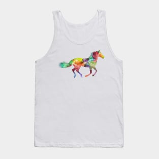 Watercolor Horse Tank Top